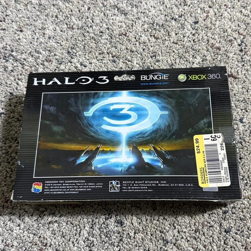 Halo 3 Kubrick Master Chief Collectors Set Spartan Figures From XBox Game NEW